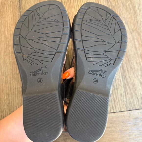 Dansko black sandals - Picture 3 of 6